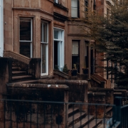 tenement sandstone building glasgow southside